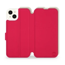 Phone Case Apple iPhone 15 Plus - Design Red with Platinum