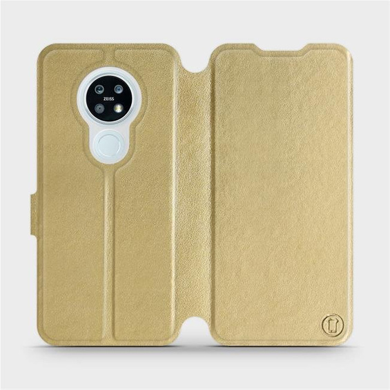 Etui do Nokia 6.2 - wzór Gold&Orange