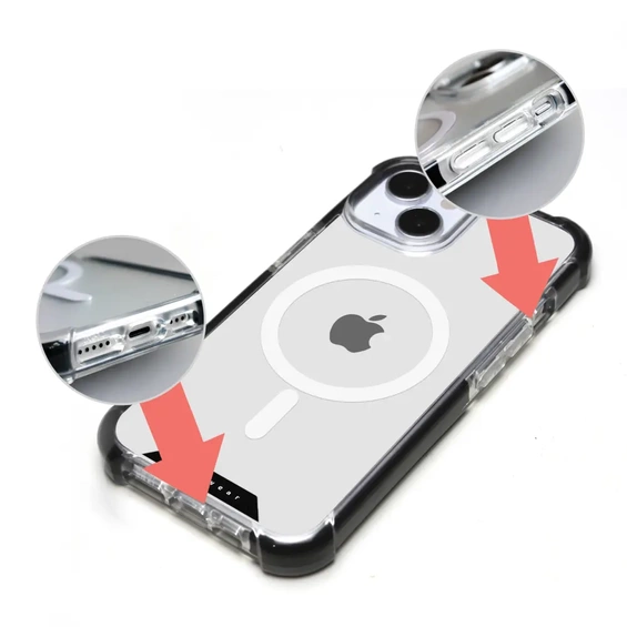 Etui MagSafe Elite Bumper Apple iPhone 16 - wzór D001D