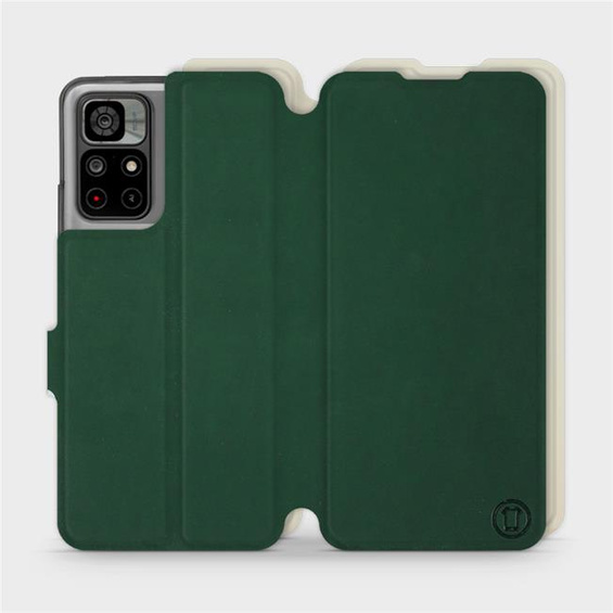Phone Case Xiaomi Redmi Note 11 - Design Green with Platinum