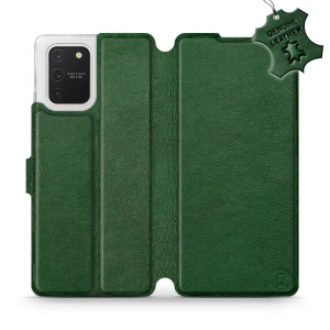 Hülle für Samsung Galaxy S10 Lite - Farbe Green Leather