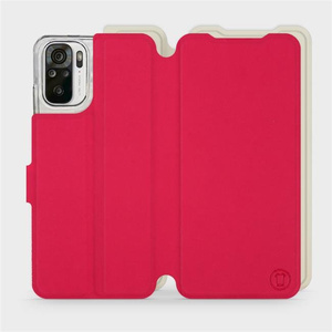 Phone Case Xiaomi Redmi Note 10s - Design Red with Platinum