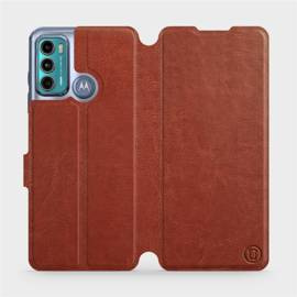 Phone Case Motorola Moto G60 - Design Brown&Gray