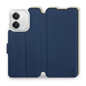 Phone Case OPPO A40M - Design Navy with Platinum