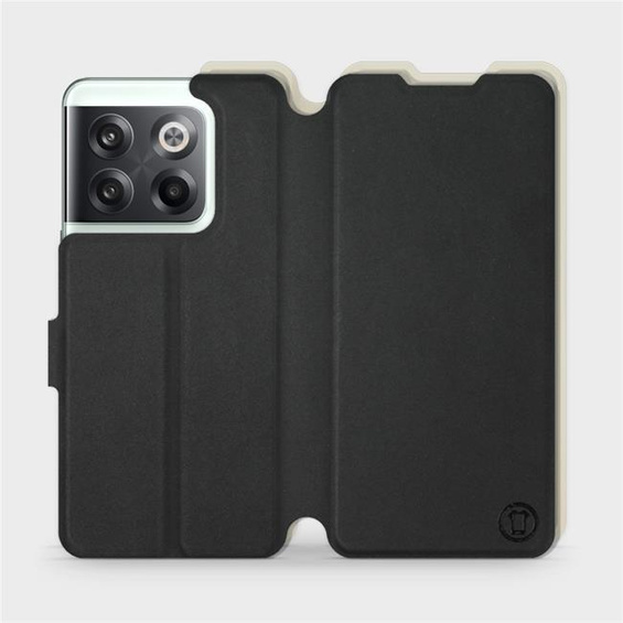 Hülle für OnePlus 10T - Farbe Schwarz mit Platin