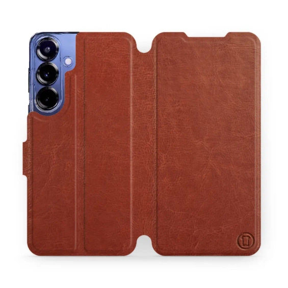 Etui do Samsung Galaxy S25 Plus - wzór Brown&Orange