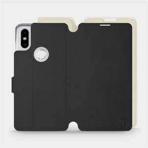 Phone Case Xiaomi Mi Mix 2S - Design Black with Platinum