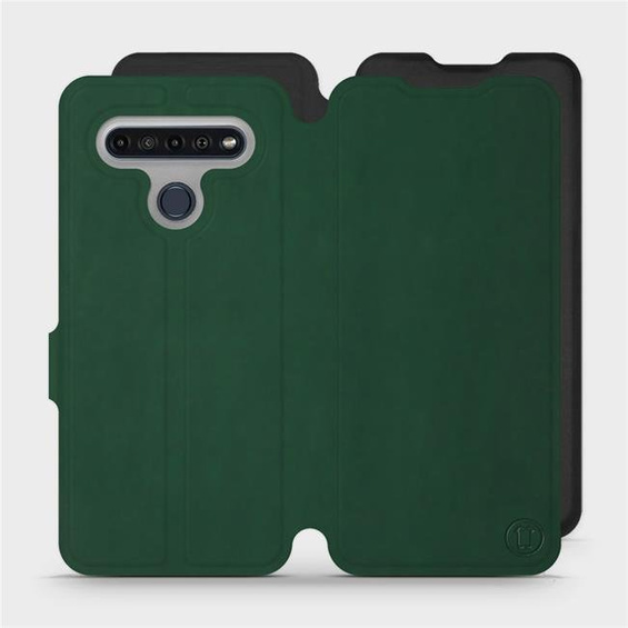 Phone Case LG K61 - Design Green with Black
