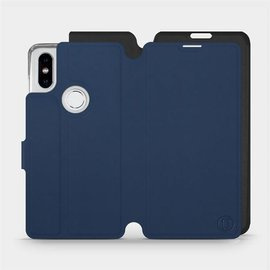 Phone Case Xiaomi Mi Mix 2S - Design Navy with Black
