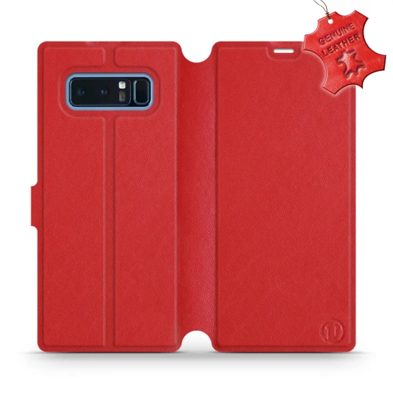 Hülle für Samsung Galaxy Note 8 - Farbe Red Leather