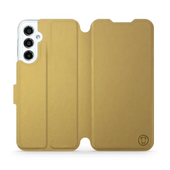 Etui do Samsung Galaxy M34 5G - wzór Gold&Orange