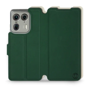 Phone Case Motorola Edge 50 Ultra - Design Green with Platinum