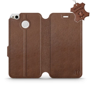 Phone Case Xiaomi Redmi 4X - Design Brown Leather