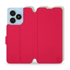 Phone Case Realme Note 50 - Design Red with Platinum