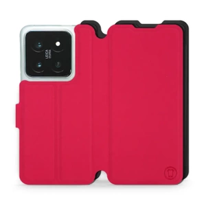 Hülle für Xiaomi 14 Pro - Farbe Rot mit Schwarz