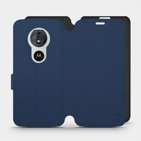Phone Case Motorola Moto E5 - Design Navy with Black