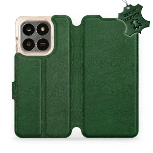 Phone Case Huawei Honor X7d - Design Green Leather