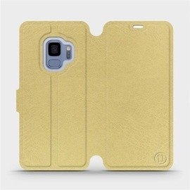 Phone Case Samsung Galaxy S9 - Design Gold&Gray