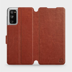 Phone Case Samsung Galaxy S20 FE - Design Brown&Orange