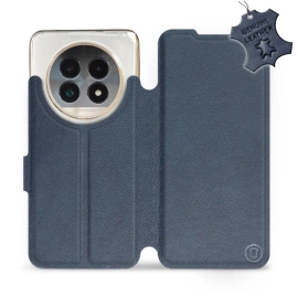 Phone Case Realme 13 Pro Plus - Design Blue Leather