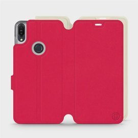 Phone Case Asus Zenfone Max Pro M1 ZB602KL - Design Red with Platinum