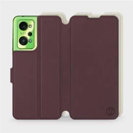 Phone Case Realme GT Neo 2 - Design Burgundy with Platinum