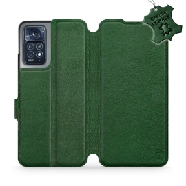 Phone Case Xiaomi Redmi Note 11 Pro 5G - Design Green Leather