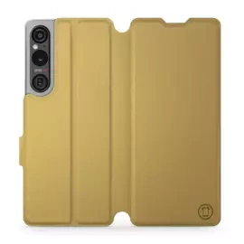Hülle für Sony Xperia 1 V - Farbe Gold&Gray