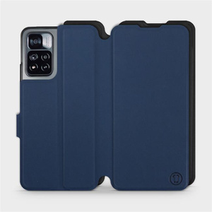 Etui Soft Touch do Xiaomi Redmi Note 11 Pro - wzór Głęboki granat z czernią