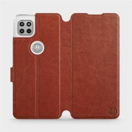 Etui do Motorola Moto G 5G - wzór Brown&Orange