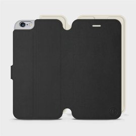 Phone Case Apple iPhone 6s Plus - Design Black with Platinum