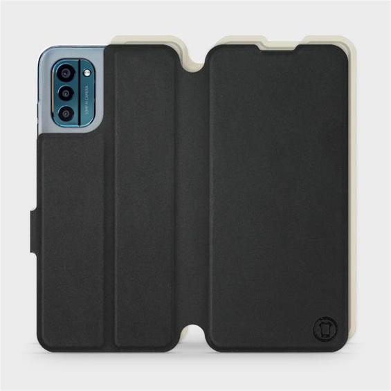 Phone Case Nokia G21 - Design Black with Platinum