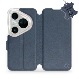 Hülle für Huawei Pura 80 Ultra - Farbe Blue Leather