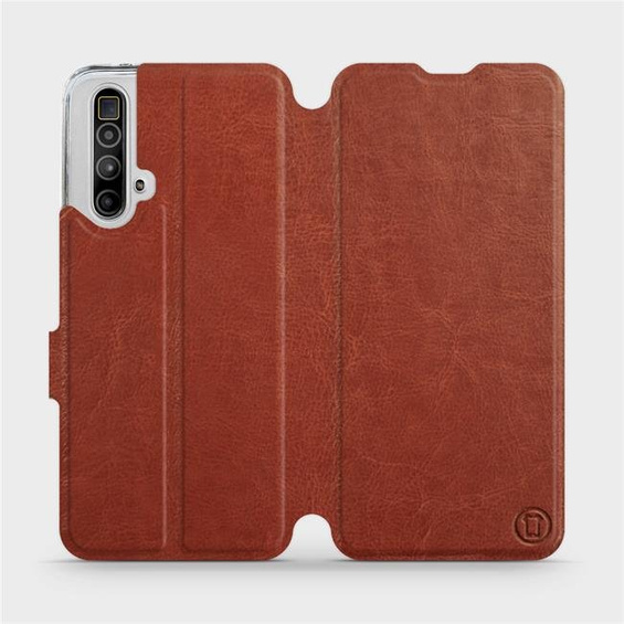 Etui do Realme X3 SuperZoom - wzór Brown&Orange