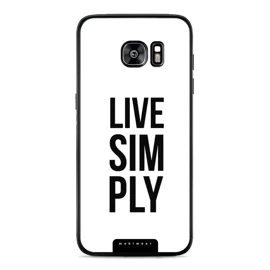 Phone Glossy Case Samsung Galaxy S7 Edge - Design G070G