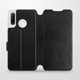 Hülle für Huawei P30 Lite - Farbe Black&Orange