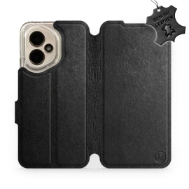 Phone Case Huawei Honor 400 - Design Black Leather