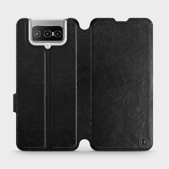 Phone Case Asus Zenfone 7 ZS670KS - Design Black&Orange