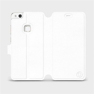 Etui do Huawei P10 Lite - wzór White&Gray