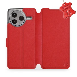 Phone Case Xiaomi POCO F7 Pro 5G - Design Red Leather