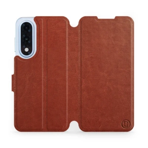 Hülle für OnePlus Nord 5 - Farbe Brown&Orange