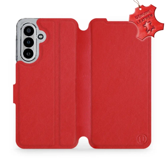 Hülle für Samsung Galaxy A17 5G - Farbe Red Leather