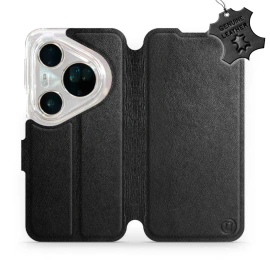 Phone Case Huawei Pura 80 Ultra - Design Black Leather