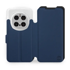 Hülle für Huawei Honor Magic7 Pro 5G - Farbe Marine mit Schwarz