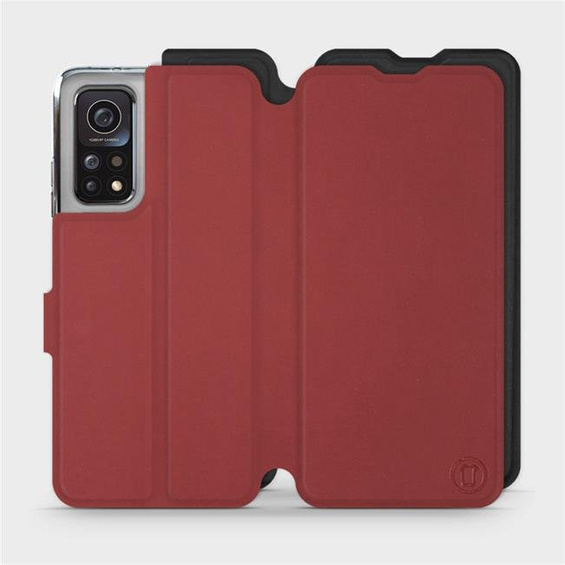 Etui Soft Touch do Xiaomi MI 10T Pro - wzór Zachodząca czerwień z czernią
