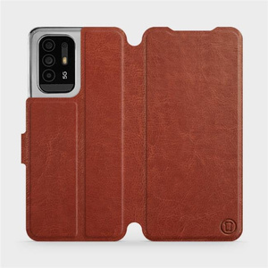 Etui do OPPO Reno 5 Z - wzór Brown&Gray