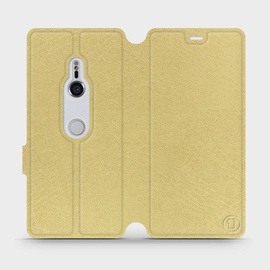 Phone Case Sony Xperia XZ3 - Design Gold&Orange