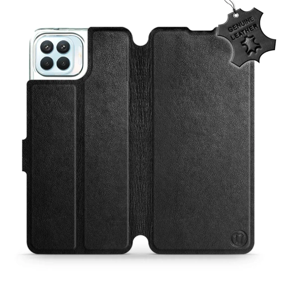 Phone Case OPPO Reno 4 Lite - Design Black Leather