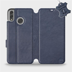 Phone Case Huawei Honor 8X - Design Blue Leather