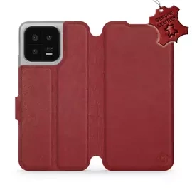 Hülle für Xiaomi 13 - Farbe Dark Red Leather